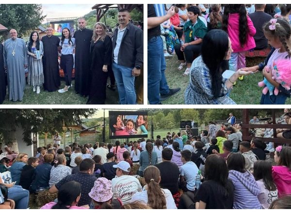 “Cinema sub stele” la Mihăești: Bucuria de a fi împreună!