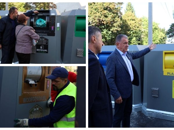 În Pitești vor fi amplasate 116 insule ecologice digitalizate. Prima a apărut pe strada Banat!