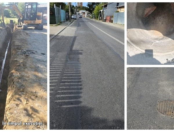 Încă 1,3 milioane de lei investiți în infrastructura rutieră din Pitești: canalizarea pluvială de pe strada Găvenii e gata, iar un tronson din strada Grigorești intră în modernizare