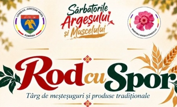 Tradiție, gusturi autentice și meșteșuguri la Muzeul Golești: Târgul „Rod cu Spor” își deschide porțile în octombrie