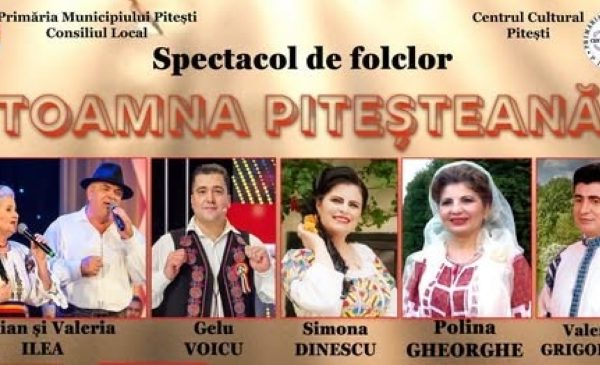 Astăzi începe „Toamna piteșteană”! Muzica și dansul vor deschide festivalul din Piața „Vasile Milea”