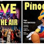 „Love Is in the Air” și „Pinocchio”, în weekend la Teatrul „Alexandru Davila”