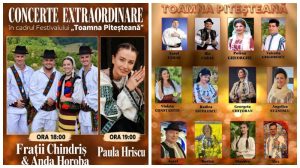 Două spectacole de muzică și folclor, în această săptămână, la „Toamna piteșteană”!