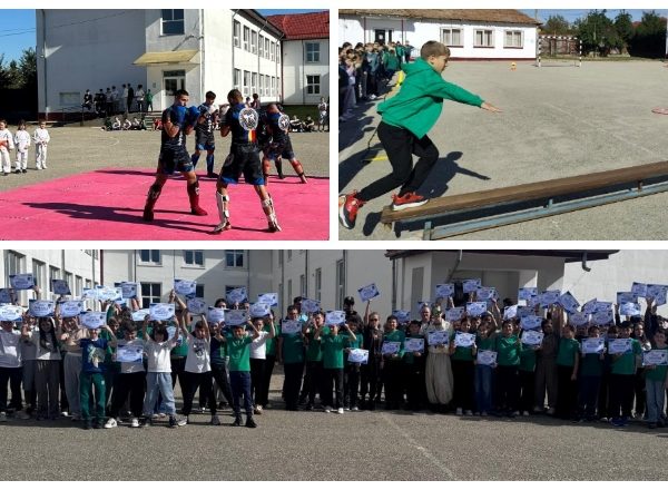 Sport și demonstrații de arte marțiale, la Topoloveni, în cadrul Săptămânii Europene a Sportului