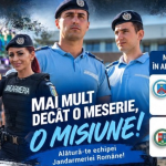 Te vezi în uniformă? Poate e momentul să faci pasul. Jandarmeria Română te așteaptă în echipă! 