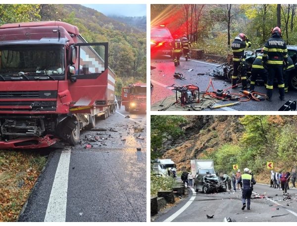 Tânăr de 18 ani, la spital, după un accident pe DN 7