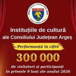 300.000 de vizite și participări la evenimentele instituțiilor de cultură din subordinea CJ Argeș, în&hellip;
