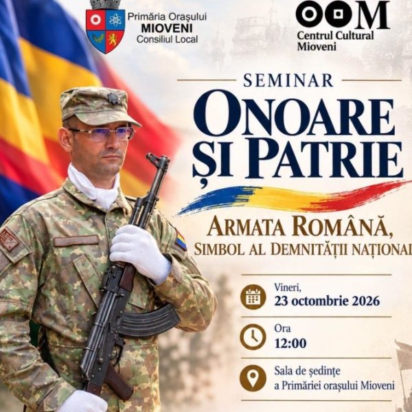 Seminar dedicat Zilei Armatei Române, la Mioveni