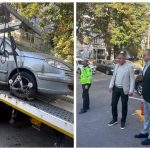 Trei mașini abandonate, ridicate de pe domeniul public în Pitești