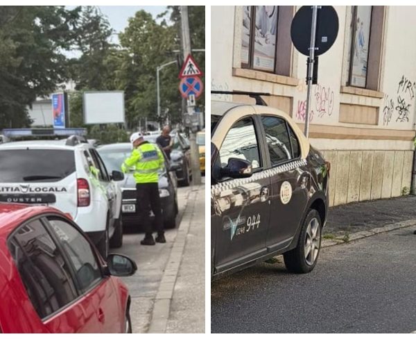 72 de amenzi pentru ocuparea abuzivă a locurilor de parcare de reședință, la Pitești